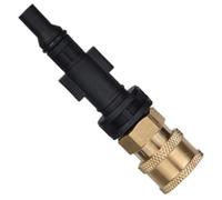 Ajhui Adattatore A Sgancio Rapido for Idropulitrice Ad Alta Pressione da 1/4" Compatibile con AR Blue Karcher LAVOR Black & Decker Bosch(for LAVOR)
