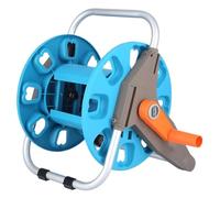 Ajhui Compatibile con Il Porta Tubo da Giardino G1/2, Carrello for Tubi dell'Acqua da Giardinaggio, Strumento for Lavaggio Auto for Tubo da 30 M.