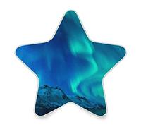 AJINGA Aurora boreale carino luce notturna decorativa a LED a forma di stella sensore automatico intelligente da crepuscolo all'alba connettore notturno