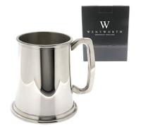 AJinTheForest Trading Ltd - Boccale da 1 Pinta in Peltro, Personalizzabile