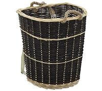 AJJHUUKI Accessori per caminetto e stufa a legna-Portalegna e trasportatori-Zaino a legna con cinture di trasporto 57x51x69 cm l Salice