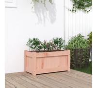 AJJHUUKI Prato & Giardino-Giardinaggio-Vasi & Fioriere-Giardino Fioriera Giardino 60x31x31 cm Legno Massello Dou