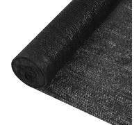 AJJHUUKI Prato & Giardino - Outdoor Living Ombrelli & Parasole - Rete Privacy Nero 1.5x10 m HDPE 150 g/m