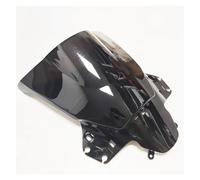 AJKSTDPV Moto Schermo Parabrezza per CBR250R 2010-2015 14 Deflettori d'Aria A Doppia Bolla in Plastica ABS Parabrezza per Moto Parabrezza Parabrezza Anteriore Moto(Zwart)