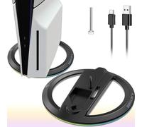 AJKTHGE Supporto per stazione di raffreddamento compatibile con PS5, PSVR2 Sense Controller Charging, supporto per cuffie PS VR2, per console PlayStations 5, edizioni digitali, caricabatterie