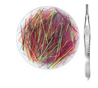 AJNZAU 1 Pezzo Riutilizzabile Migliora La Concentrazione, Giocattolo Sensoriale Con Pinzetta Per Adhd, Ansia, Sollievo Dallo Stress (Silicone, 1 Pezzo)