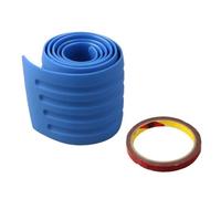 AJOHBM 1 Striscia Protettiva in Gomma PVC Rinforzo per Paraurti Decorazione Universale Protezione Paraurti Posteriore Protezione Battitacco per Bagagliaio Protezione Bagagliaio Dell'auto(Blue)