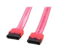 AJOHBM 5 Pezzi sata 3 III Cavo, Angolo di Dritto 90 Sata3 Cavo Dati Piatto Compatibile con Maxtor Seagate Sa Hitachi HDD SSD CD-Rom (Size : 18 Inches, Color : UV Red)