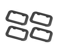AJOHBM 51211876043 Cornice Decorativa Maniglia Interna Della Portiera Dell'auto Per E30, E28, E24, E23, 318i, 325e, 325i, 325is, 524TD, 528E, 533i, 633csi(4 PZ)