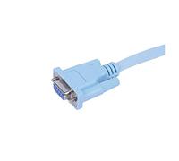 AJOHBM 9 Pin. Db9. Seriale RS232. Porto a. Rj45. Cavo Console di Rollover Compatible with Router Cisco, Compresa la Serie 600, 800, 1600 e 1700