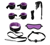 AJOHBM Accessori Yoga 7PCS per Coppia - Nylon Noir, Resistenza Regolabile Sportiva - ZF1103