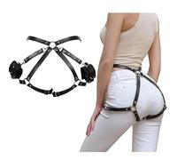AJOHBM Accessorio di Moda Donna, Arnese Gotico Punk Regolabile, Regalo Originale per Eventi Speciali - Y7D09ZX6