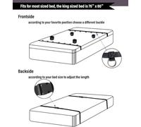 AJOHBM Accessorio portatile per allenamento della forza - Cinghia regolabile in taglia, per musculazione a casa-1029ZS