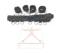 AJOHBM caviglia Cinghia da esercizio regolabile Bande elastiche Accessorio per yoga alla Cinghia da polso Nylon-S0612M