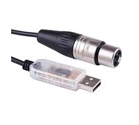 AJOHBM Cavo convertitore seriale FT232RL USB-XLR for Controllo e Fissaggio(16FT)