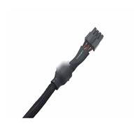 AJOHBM Cavo di prolunga ausiliario a 8 pin Pacchetto Black Line NMS staccabile 4P + 4P Cavo combinato interamente in rame