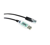 AJOHBM Chip FTDI FT232RL CONVERTITORE USB TO RJ45 RS485 Cavo di Comunicazione Host SERIALE for Inverter MPPT Solare Ibrido DEYE Sun BMS al PC (Size : 1.8m, Color : Transparent USB Case)