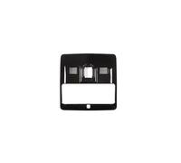 AJOHBM Cornice Coprifaro Anteriore In ABS Per Luce Di Lettura Da Tetto Per Land Per Rover Per Discovery 4 LR4 2010-2016 Accessori Auto(Black)