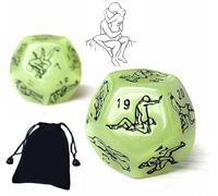 AJOHBM Dadi Poliedrici Regalo per Coppia - Giochi In Tavolo e Letto - Y12D02ZX