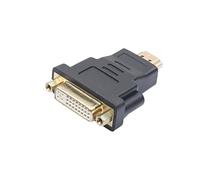AJOHBM DVI Compatible With adattatore convertitore HDMI. -Compatibile maschile a. DVI 24 + 5 Adattatore con convertitore femminile 1080p Compatible With HDTV. Monitor del proiettore