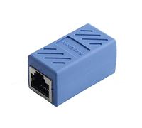 AJOHBM En-Labs. Rj45. Accoppiatore Femminile LAN Adattatore di Installazione, cat6 7 5e Cavo di Rete Scudo SSTP RJ-45 Spina Colorata Extender Connector (Size : NA, Color : Blue)
