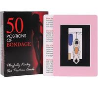 AJOHBM Gioco di 50 Carte per Coppie - Un Modo Unico per Riscoprirsi, Domande e Sfide Romantiche per un'Amore a Due CS109