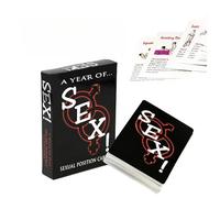 AJOHBM Gioco di carte per Coppie da letto Set di 50 per Uomo o Donna Camere Accessori Regalo-YD619