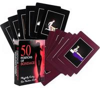 AJOHBM Idee Regalo San Valentino per Coppie, Gioco da Tavolo per Serate Divertenti, Gioco di Carte per Rafforzare la Coppia, per Lui e Lei, 50 Carte di Verità e Sfide Romantiche - Y1D6WX6