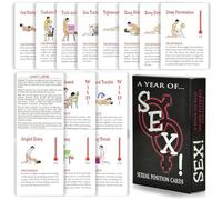 AJOHBM Idee Regalo San Valentino + per Coppie y 50 Carte con di Verità e Sfide Romantiche Gioco di Carte per Rafforzare la Coppia, per Lui e Lei, Gioco da Tavolo per Serate Divertenti - Y1D26WX6