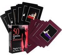 AJOHBM Jeu de Cartes Cadeau Idéal - 50 Cartes Jeu de Société, Pour Femme, Homme et Couple - Y10D30Z