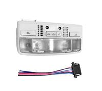 AJOHBM Lampadina Per Luce Di Lettura Interna A Plafoniera Grigia 3BD 947 105 2EN 3B7 947 105F 3BD947105 Per Passat B5 Per Golf 4 E Per Bora(Package 1)