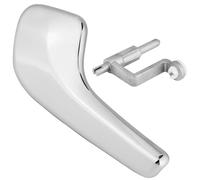 AJOHBM Maniglia Interna Maniglia Interna Sinistra Destra In Plastica Placcata In Alluminio Per Opel Corsa D Mk3 2006-2014 13297813 13297814(Sinistra)
