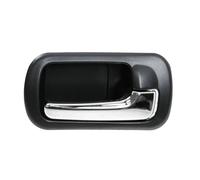 AJOHBM Maniglia Interna Sinistra Destra Auto Interno Porta Maniglia Nera Cromo Per Civic Berlina 2001 2002 2003 2004 2005 Accessori Auto(Rear Right Door)