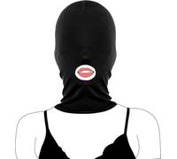 AJOHBM Maschera Alchimia in Nylon Nero, Scambio Energetico e Geometria Sacra per Regni Privati e Unificazione Cosmica CS927