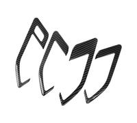 AJOHBM per VW per Golf 8 MK8 2020-2023 Auto Porta Interna Maniglia Ciotola Telaio di Copertura Modanatura Adesivo Accessori Accessori per Auto