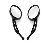 AJOHBM Set Specchietto Retrovisore Moto per Keeway per Cruiser 250 per Dorado 250 per Blackster 250 per Superlight Vento Rebellian per V-Thunder Colt 250 Specchietti Laterali Moto(Black)