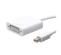 AJOHBM Thunderbolt M~Ni displayport Maschio a DVI-D. Convertitore Adattatore passivo Femminile- MDP a DVI-D - 1920 x 1200 / 1080p