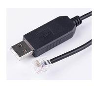 AJOHBM USB Compatible with RJ12 6P6C Cavo di convertitore seriale Compatibile con Motore azionario Passo -Passo DM432C DM442 DM556 DM856 3DM683 AM882 DM1182 (Size : 6ft, Color : USB to RJ12)