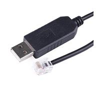 AJOHBM USB Compatible with RJ12 6P6C Cavo di convertitore seriale Compatibile con Motore azionario Passo -Passo DM432C DM442 DM556 DM856 3DM683 AM882 DM1182 (Size : 6ft, Color : USB to RJ12)