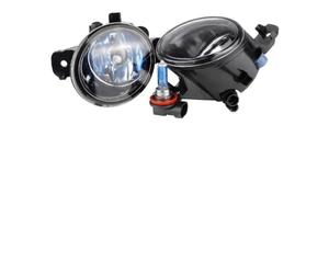AJQBRMB Luci Antinebbia 2 Pezzi 12V 55W 100W LED Lampadina Alogena H11 Per Nissan Per Juke 2015 2016 2017 Paralume Anteriore Per Fendinebbia Anteriore Fari Fendinebbia(100W Yellow)