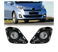 AJQBRMB Luci Antinebbia Per Toyota Per Ractis 2010-2014 Paraurti Automatico Luce Anteriore Testa Lampada Coperchio Ricambio 12V Led Fendinebbia Fari Fendinebbia(Led Yellow)