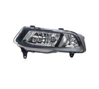 AJQBRMB Luci Antinebbia Per VW Per Polo 6C Hatchback 2014-2017 Auto Paraurti Anteriore DRL Lampada Luce Nebbia Trim Griglia Copertura Telaio Coperchio Lunetta Fari Fendinebbia(D left)