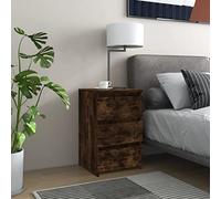AJSEOYBS Bedside Table, tavolo consolle, comodino, 2 pezzi, 40 x 35 x 62,5 cm, in legno adatto per soggiorno, comodino, camera da letto, studio, ufficio