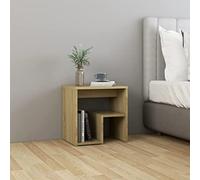 AJSEOYBS Bedside Table, tavolo consolle, comodino in rovere Sonoma, 40 x 30 x 40 cm, adatto per soggiorno, comodino, camera da letto, studio, ufficio