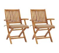 AJSEOYBS Cuscino esterno resistente alle intemperie, tavolo da giardino allungabile, 2 pezzi, con cuscino beige, teak, adatto per soggiorno, camera da letto, giardino, balcone, terrazza, cucina