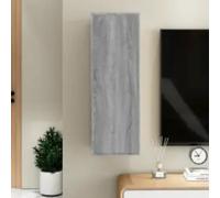 AJSEOYBS Sonoma - Mobile per TV, colore: grigio, 30,5 x 30 x 90 cm, adatto al materiale in legno, per camera da letto, soggiorno, ricevimenti, salotti, sale conferenze