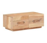 AJSEOYBS Tavolino piccolo Coffee 90 x 50 x 35 cm, in legno massiccio riciclato, adatto per camera da letto, soggiorno, ufficio, sala riunioni, studio