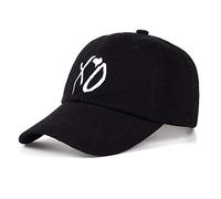 AJSJ XO Caps The Dad XO Baseball cap Cappelli Design Regolabile Donna Uomo The Weeknd Starboy Cappelli S, Nero