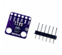 AJTUTUS 1 set MCP3421 I2C Board per misurazione accurata dei sensori | Impostazione di guadagni multipli per esigenze di input, compensazione della temperatura, raccolta dati efficiente