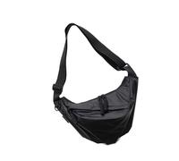 AJTUTUS Borsa a tracolla a mezzaluna per donne e ragazze, alla moda, con tracolla regolabile e tasche posteriori, borse a tracolla impermeabili, S